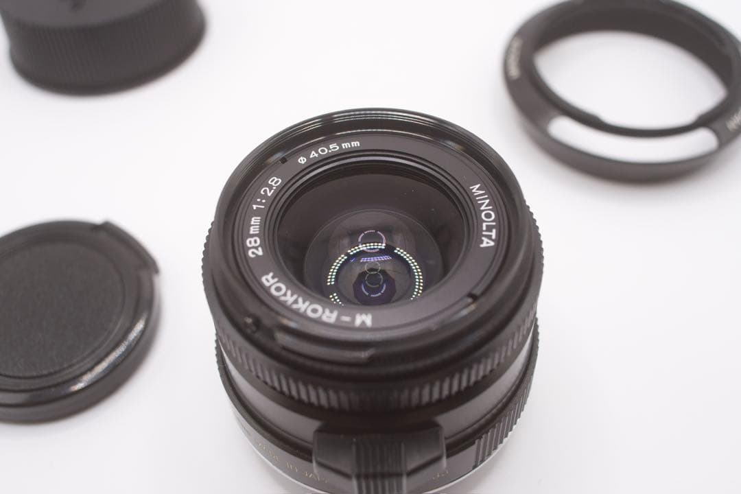 MINOLTA M-Rokkor 28mm f/2.8 レンズ【作成例有り】