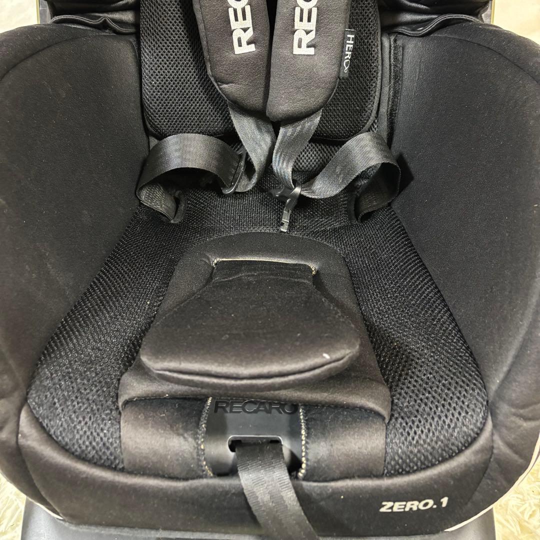 美品　RECARO　レカロ　ZERO１　ISOFIX チャイルドシート　ブラック