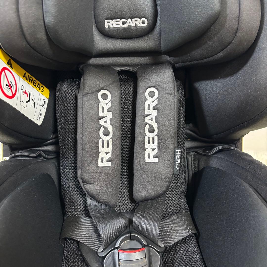 美品　RECARO　レカロ　ZERO１　ISOFIX チャイルドシート　ブラック