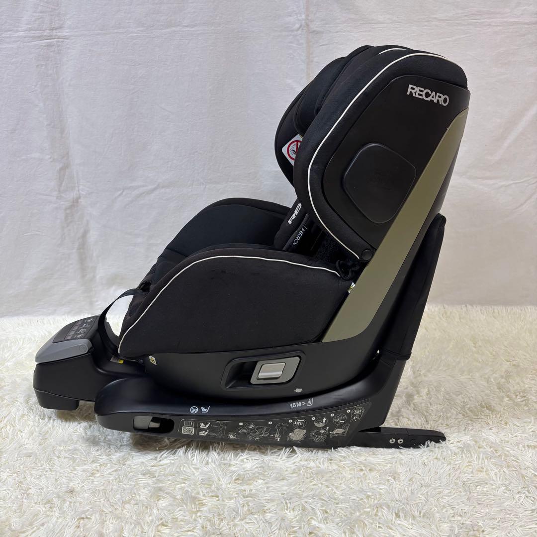 美品　RECARO　レカロ　ZERO１　ISOFIX チャイルドシート　ブラック