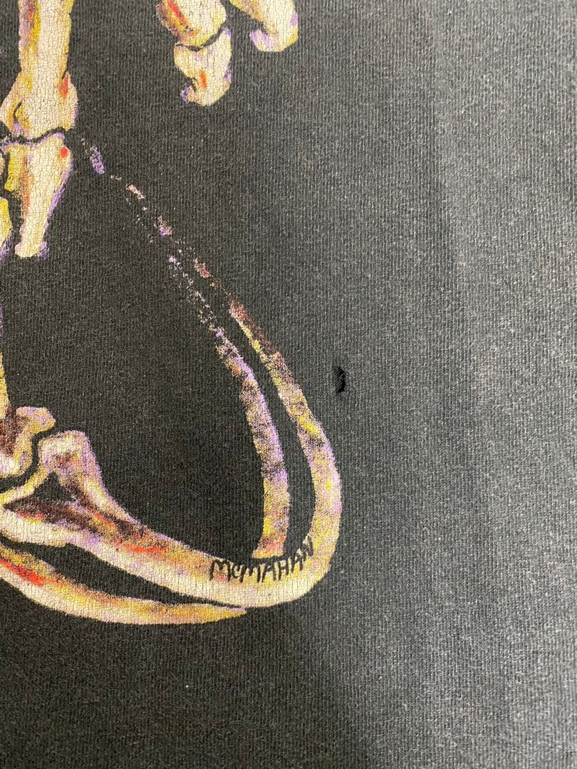 00s KORN TOUR BONE HAND SIGN Tシャツ M
