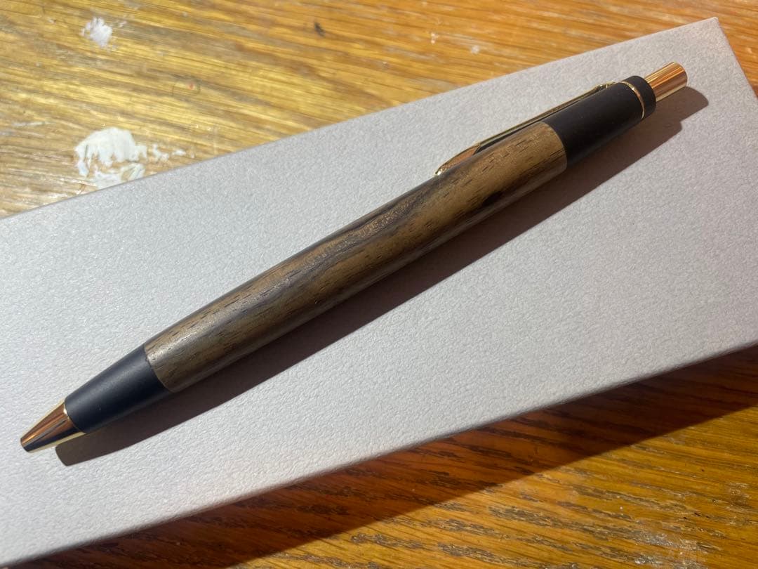 野原工芸 黒柿　シャープペンシル　旧型