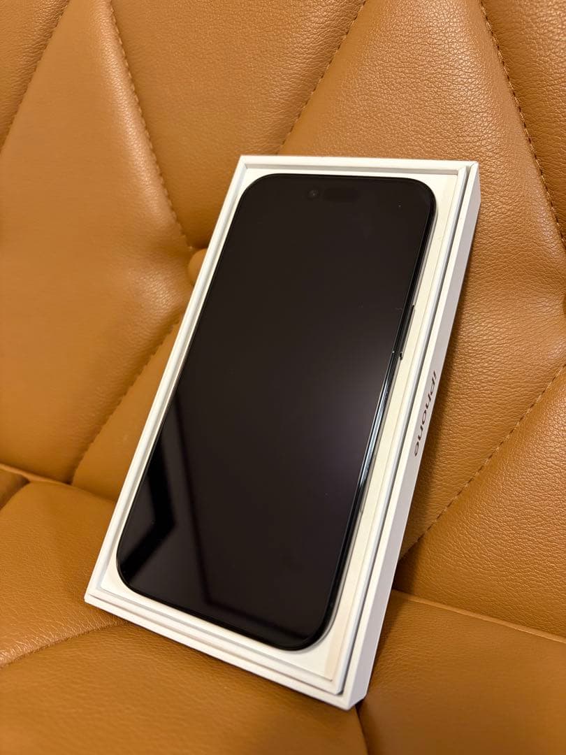 iPhoneAir 512GB ブラック PITAKAケース付き