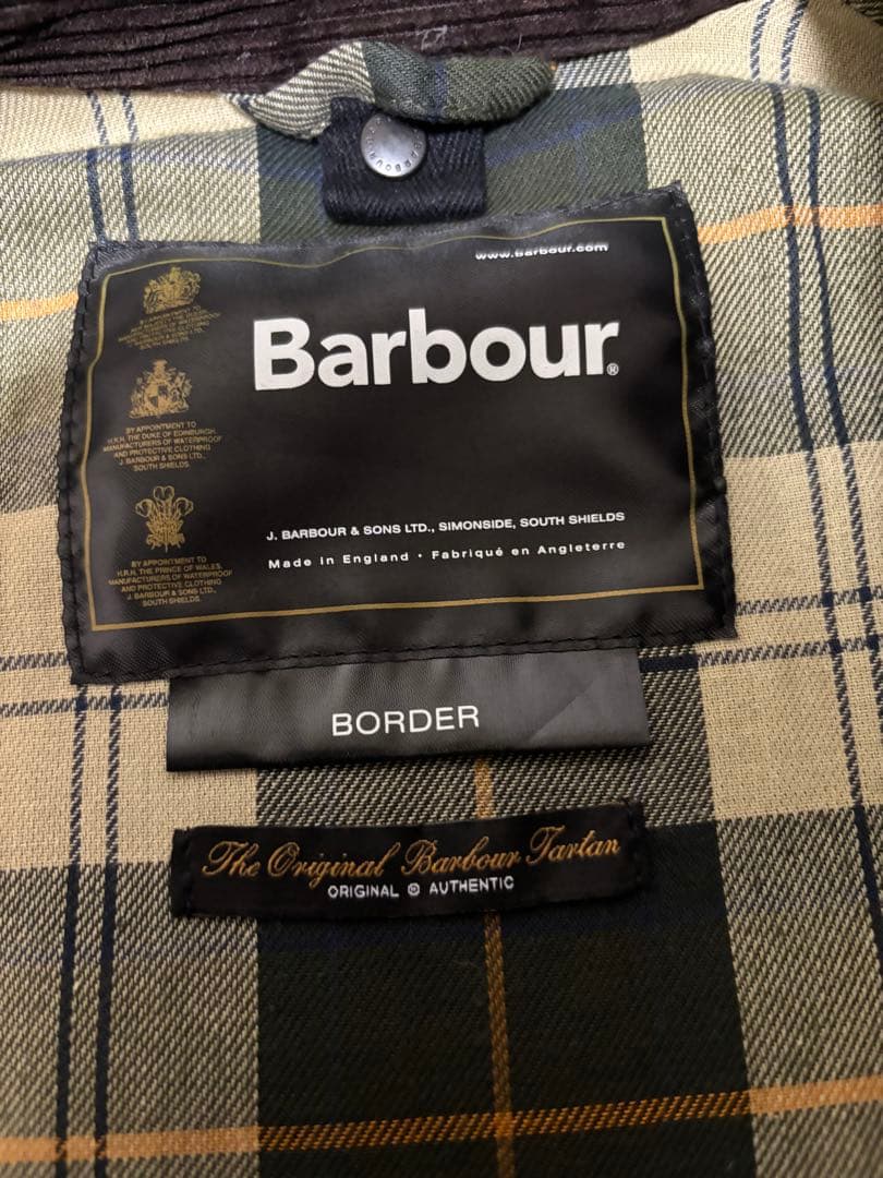 <値引き可能>Barbour バブアー BORDER ボーダー<英国製>