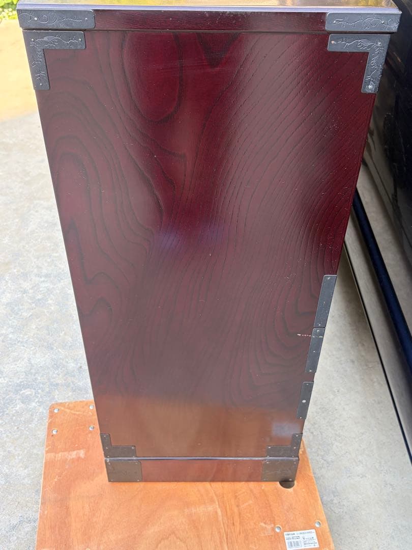 田中家具 アンティーク 民芸家具 和風リビングボード 飾り棚 二本松工芸館