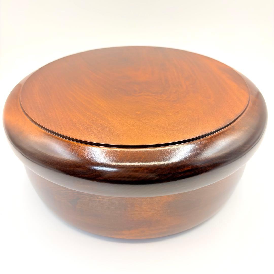 茶櫃　栃　茶道具入れ　茶びつ　木製　湯呑入れ　小物入れ・道具箱　茶器　レトロ