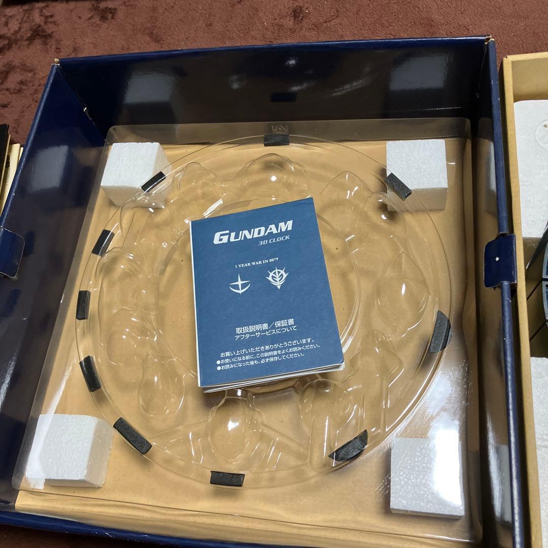 専用です GUNDAM　3DCLOCK　　1　YEARWARIN0079