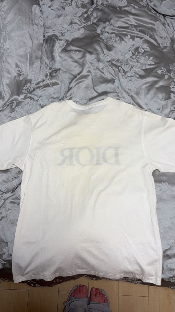 【お値下げ】DIOR ホワイト Tシャツ ロゴプリント