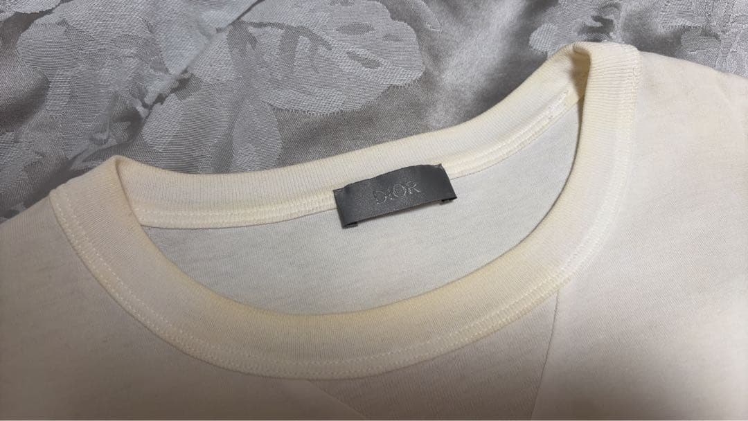 【お値下げ】DIOR ホワイト Tシャツ ロゴプリント