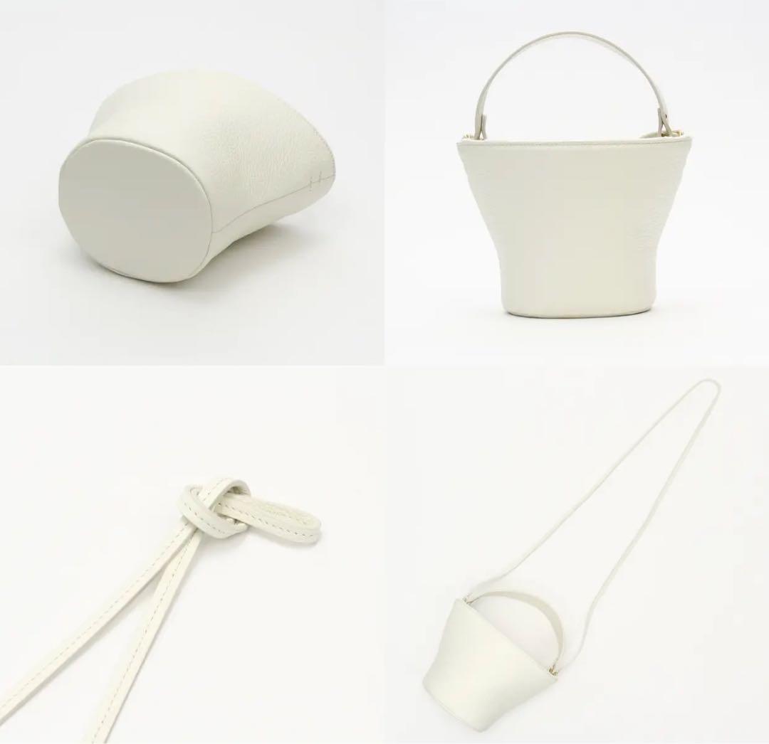 新品未使用Ayako bag Pottery Bag White