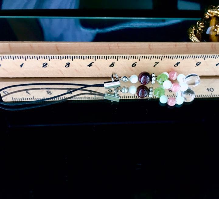 特別★開運・御守り★ゆらゆら可愛い♡パワーストーンストラップ