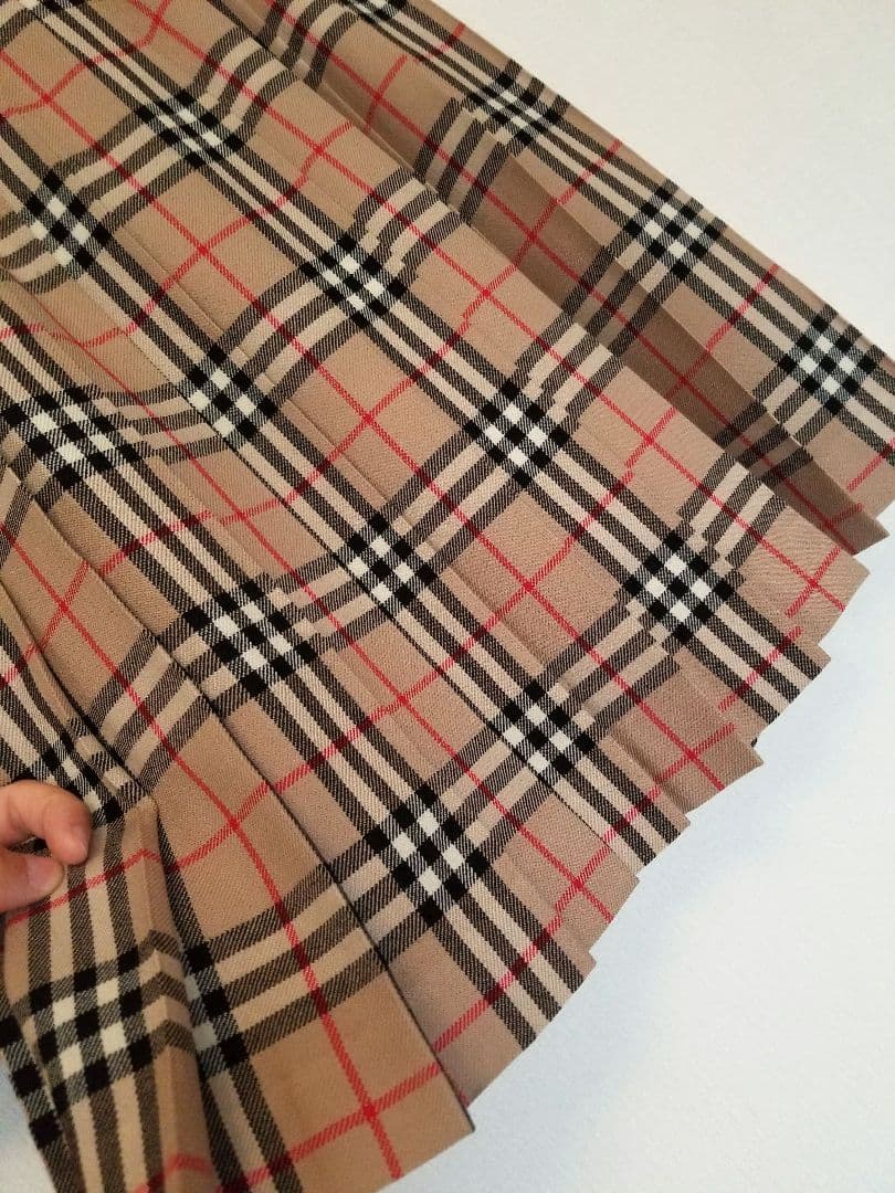 バーバリープリーツスカート美品良品キッズ◯大人◯150 160S 2度使用品◯