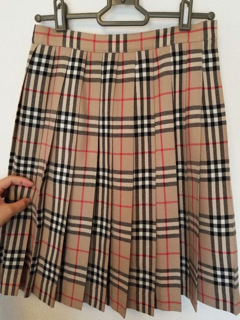 バーバリープリーツスカート美品良品キッズ◯大人◯150 160S 2度使用品◯