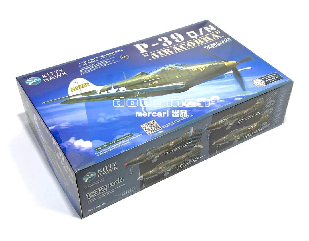 1/32 Kitty Hawk キティーホークP-39 Q/N エアラコブラ