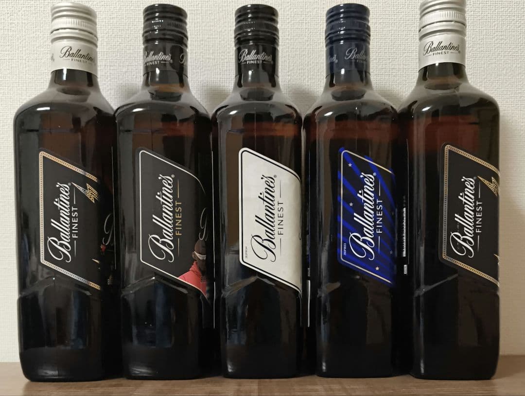 Ballantine's Finest 限定ラベル 5本セット