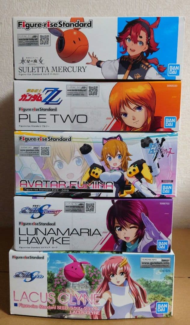 フィギュアライズ スタンダード ガンダム娘5人セット