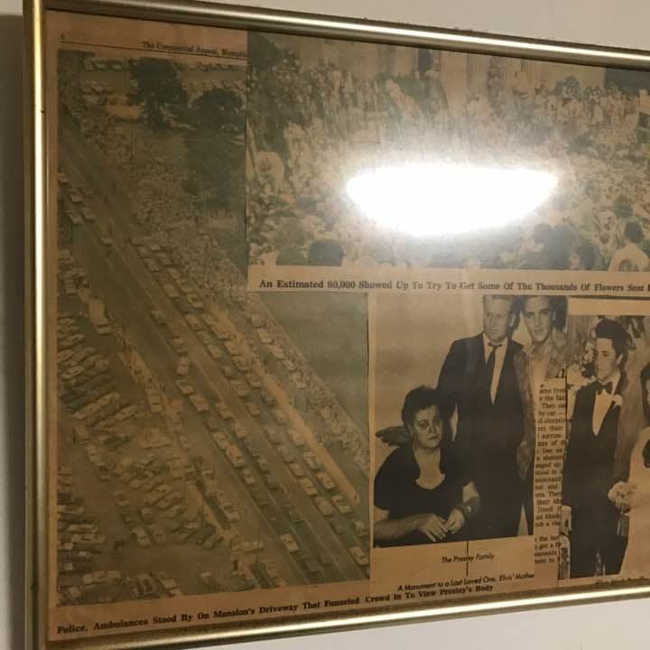 激レア‼️エルヴィス・プレスリーの新聞記事