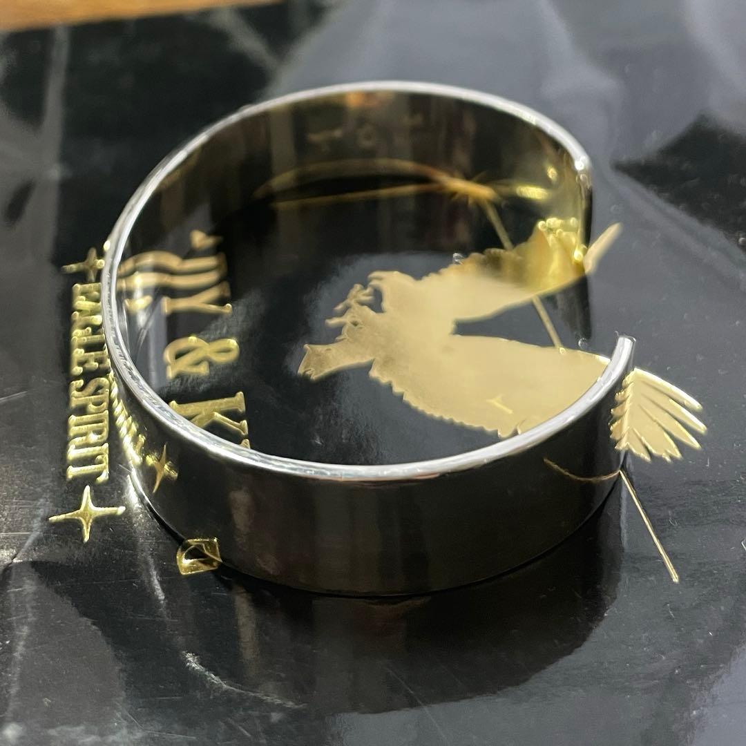 tady&king 極美品　タディ&キング　ロングホーン　M サイズ　バングル