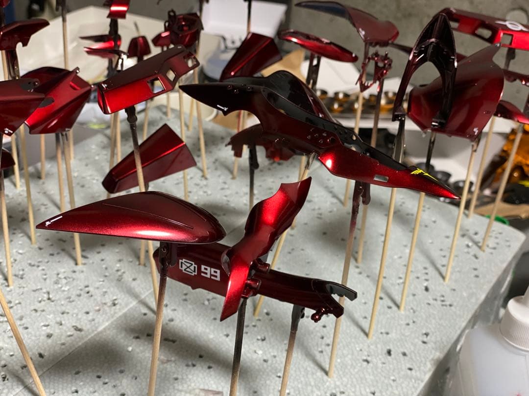 HGナイチンゲール　キャンディ塗装