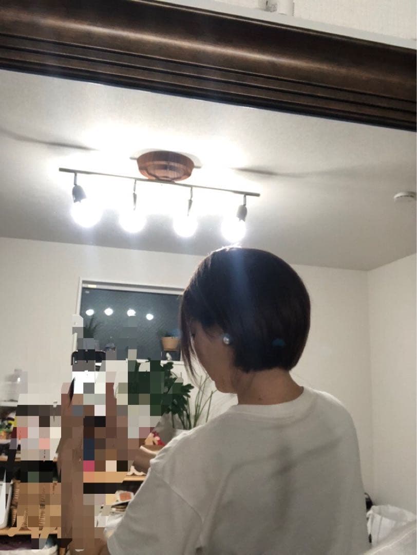 人毛100% ブラウン　ショートボブ 未使用　医療ウィッグ