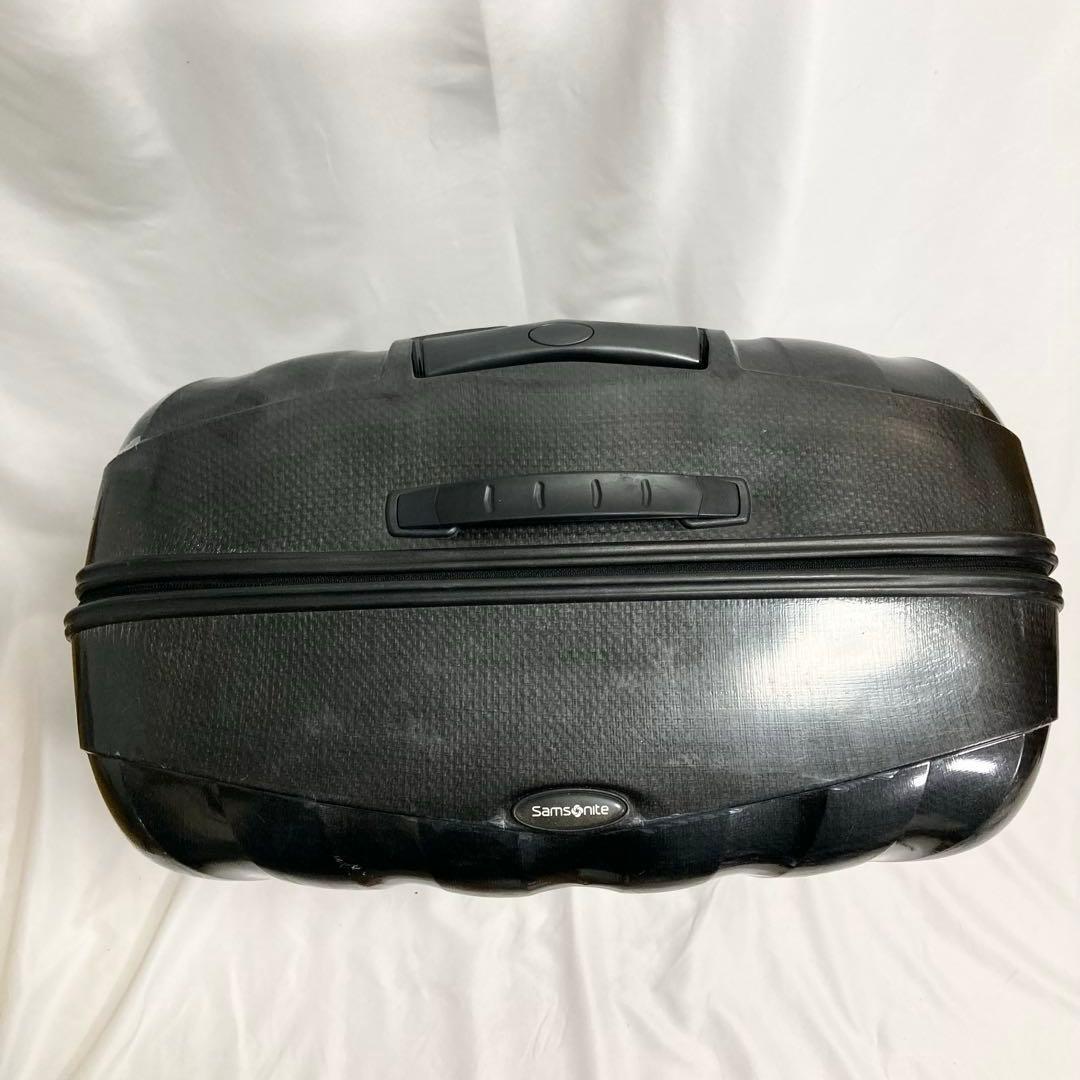 サムソナイト コスモライト 123L キャリーケース 超軽量 4輪 大容量 黒