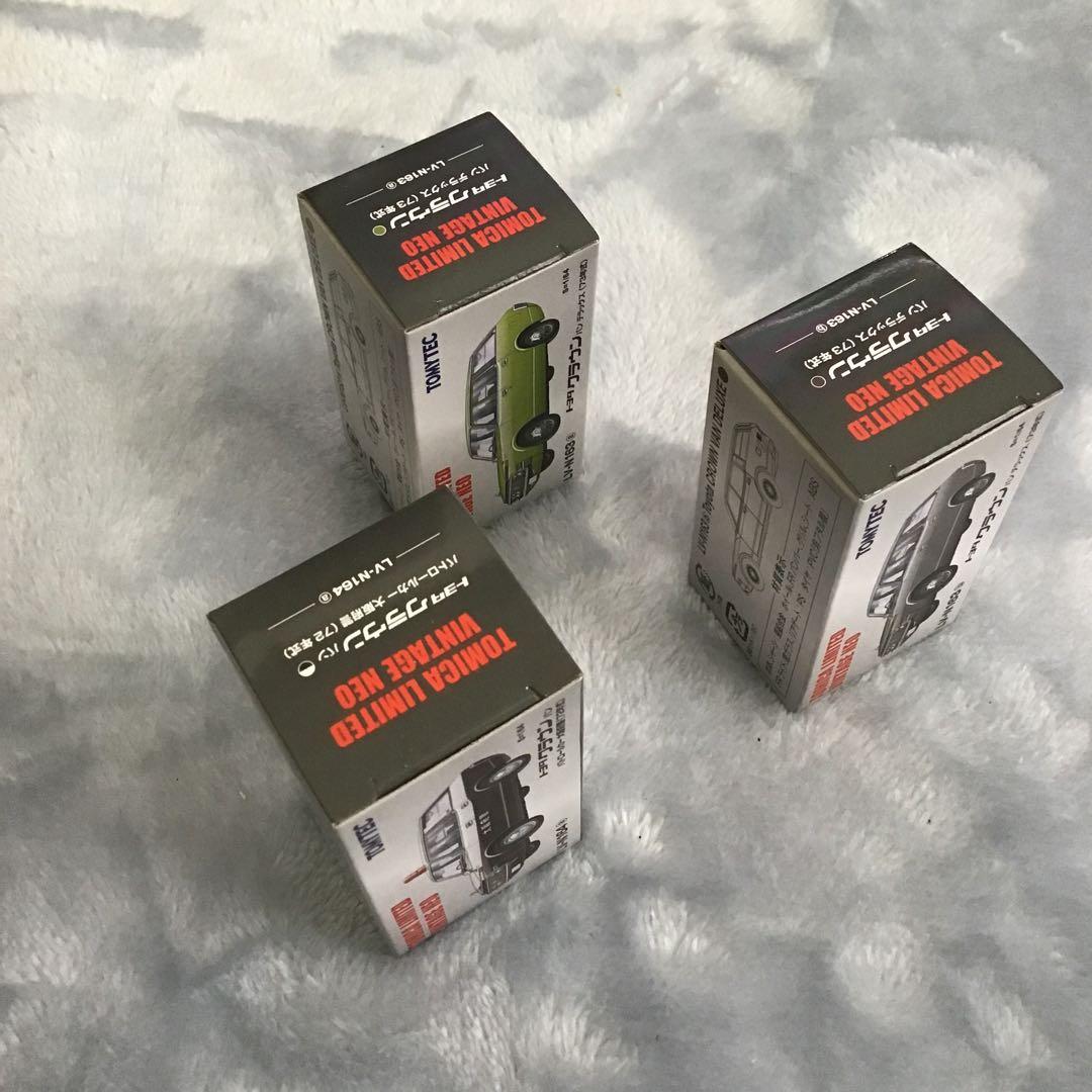 トミカ リミテッド　ヴィンテージ　トヨタ　クラウンバン　3台