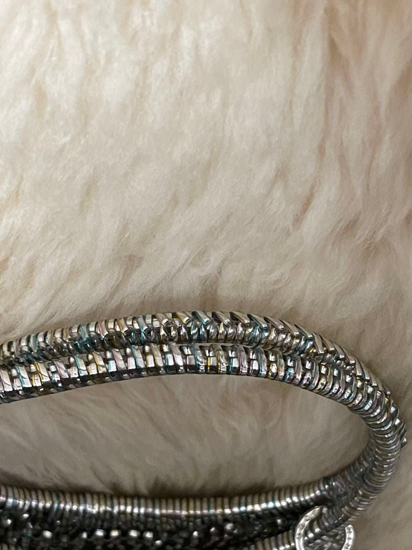 Ｒ✨美品✨アンテプリマ ワイヤーバッグ シャンパンゴールド しずく型 ドロップ型