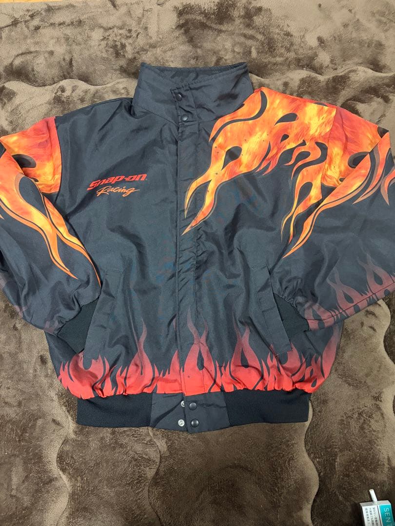 Snap-on Racing ジャケット 炎デザイン