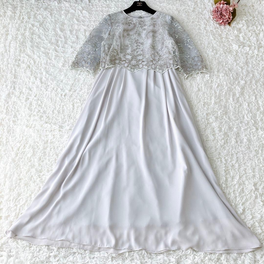 フォルムフォルマ　22SS 新品　チュールラメ刺繍　マザードレス　9号