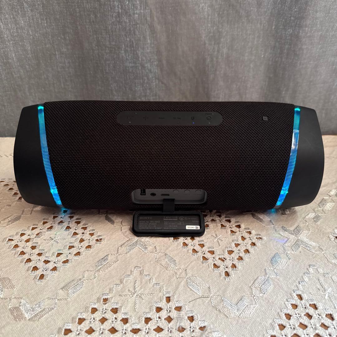 SONY SRS-XB43 ワイヤレスポータブルスピーカー 箱あり
