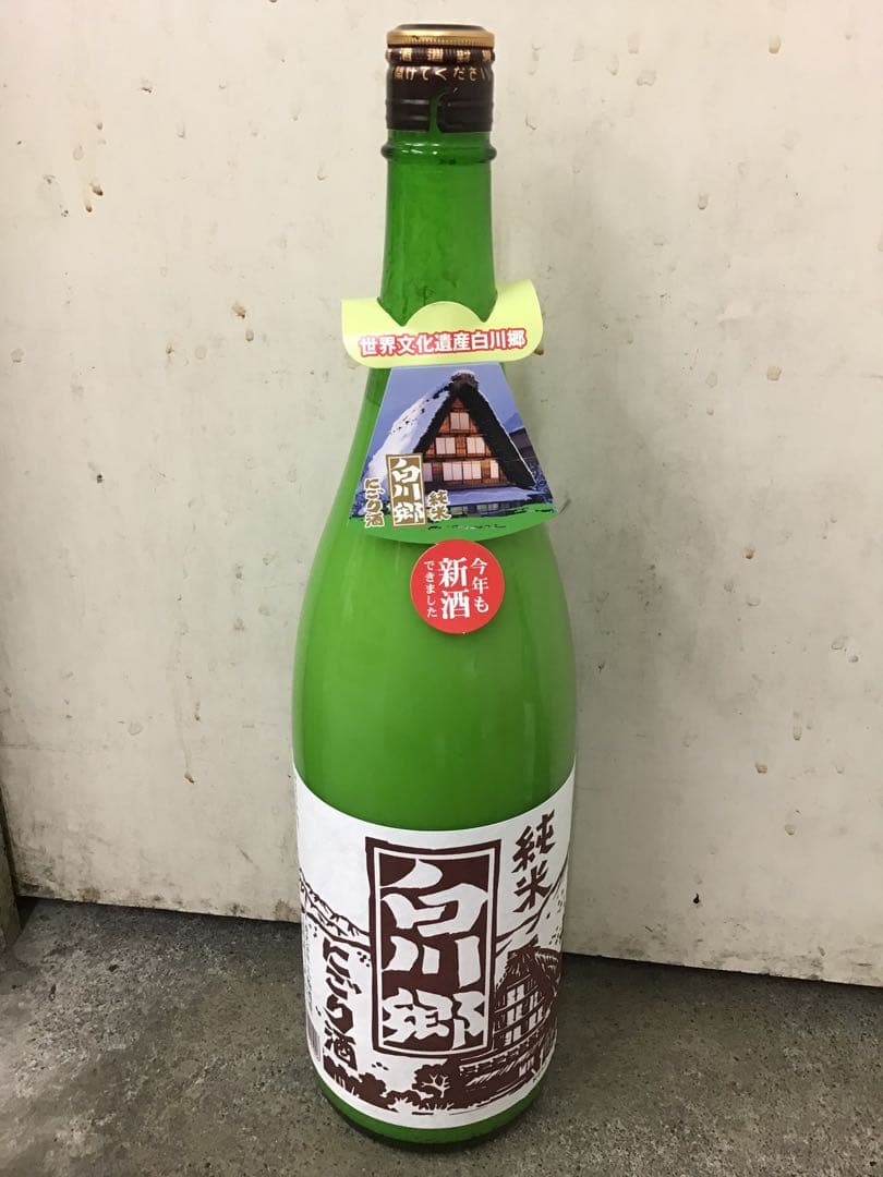 世界遺産　白川郷　純米　にごり酒（どぶろく）　１．８Ｌ　1ケース（6本入）