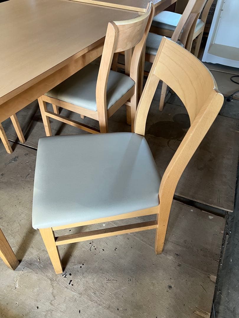 名古屋市内お届け無料ナチュラルウッド ダイニングテーブルセット