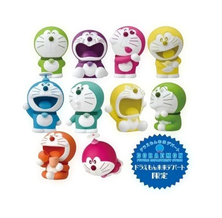 【新品未開封】ドラえもん 未来デパート限定 50th ソフビパペットマスコット