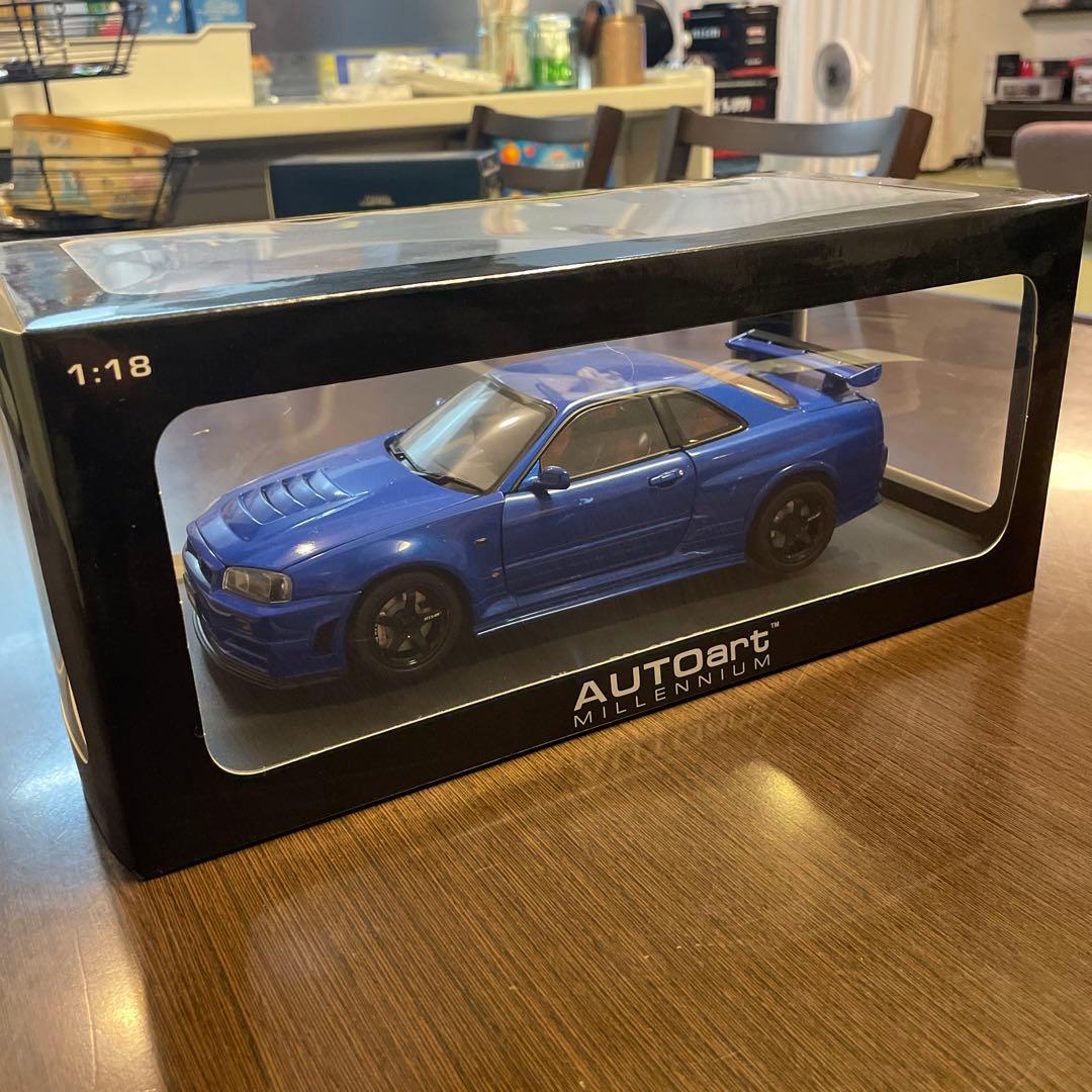 激レア品 オートアート スカイライン NISMO R34 GT-R Z-tune