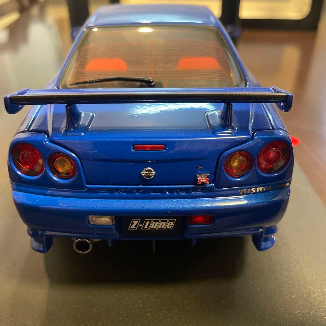 激レア品 オートアート スカイライン NISMO R34 GT-R Z-tune