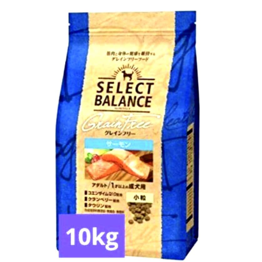 セレクトバランス グレインフリー アダルト サーモン 成犬用 10kg✕２