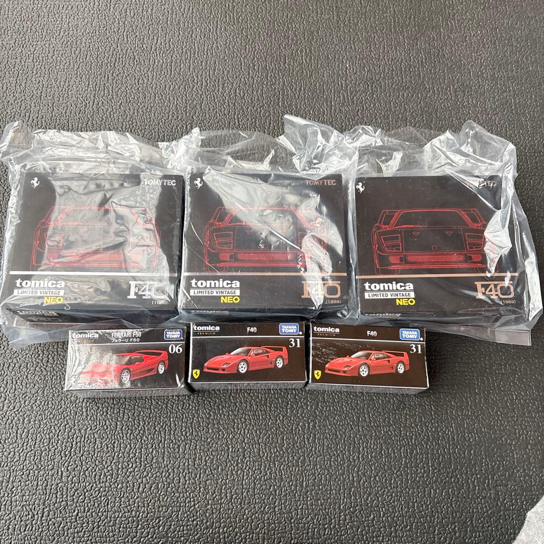 リミテッドヴィンテージ ネオ フェラーリ F40 (赤) 3台　F50等