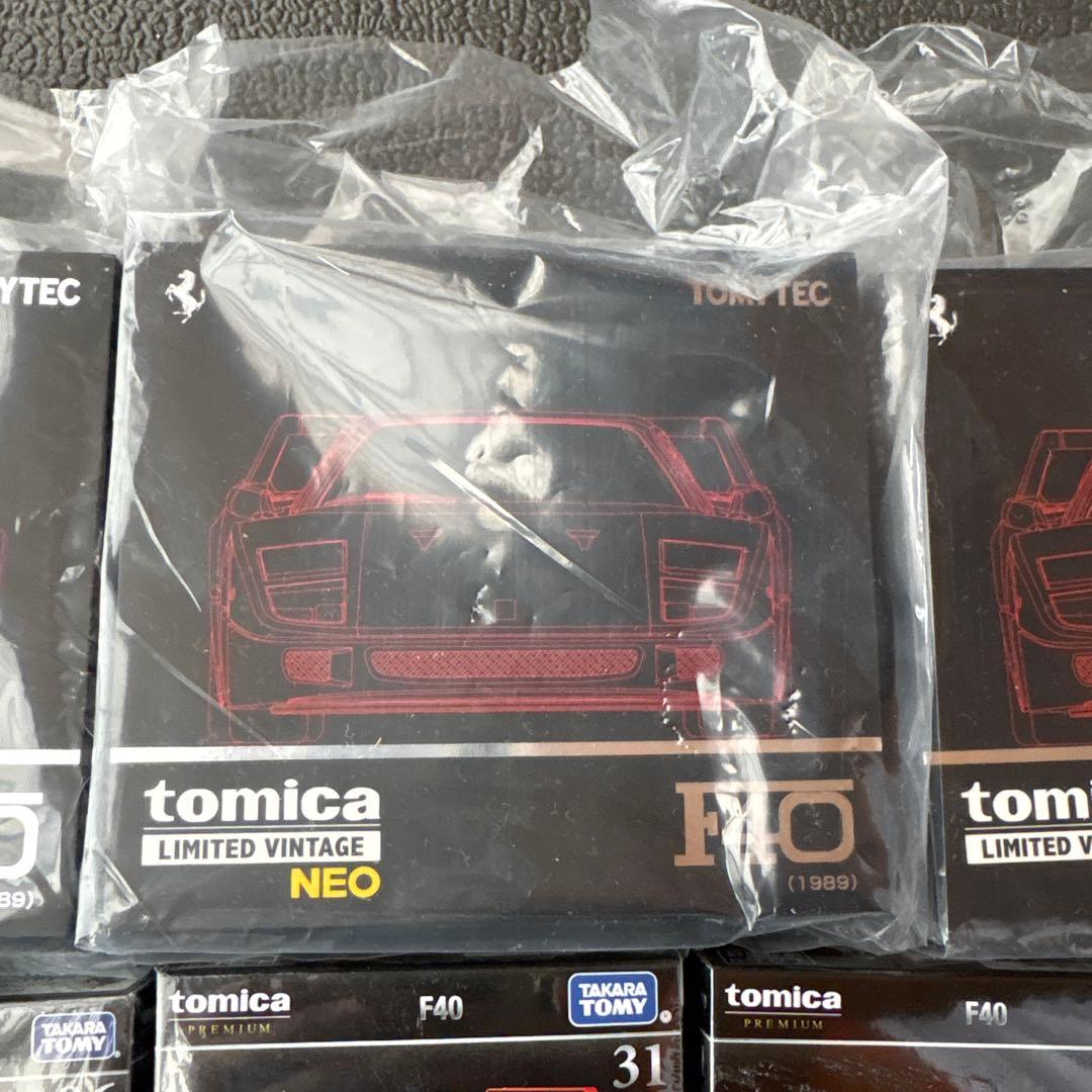 リミテッドヴィンテージ ネオ フェラーリ F40 (赤) 3台　F50等