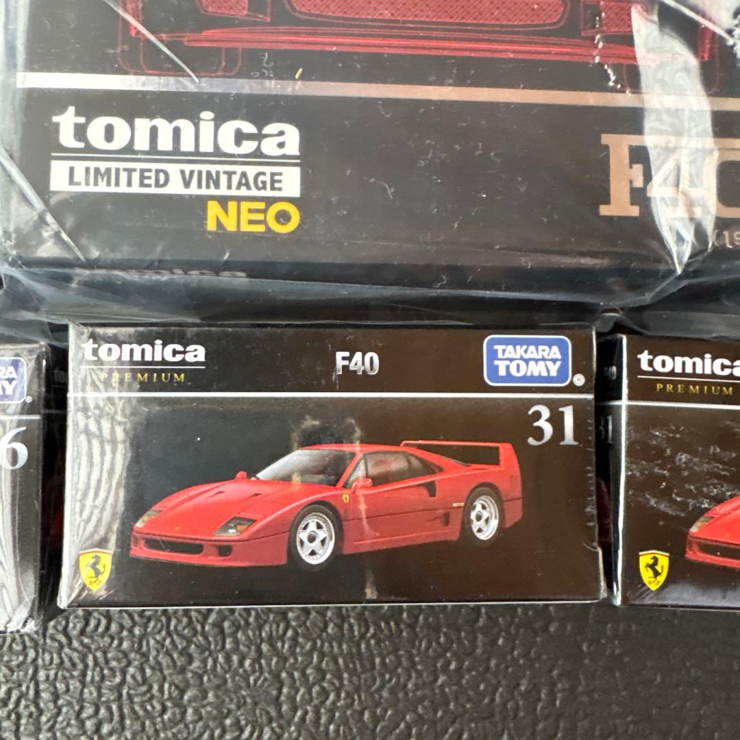 リミテッドヴィンテージ ネオ フェラーリ F40 (赤) 3台　F50等