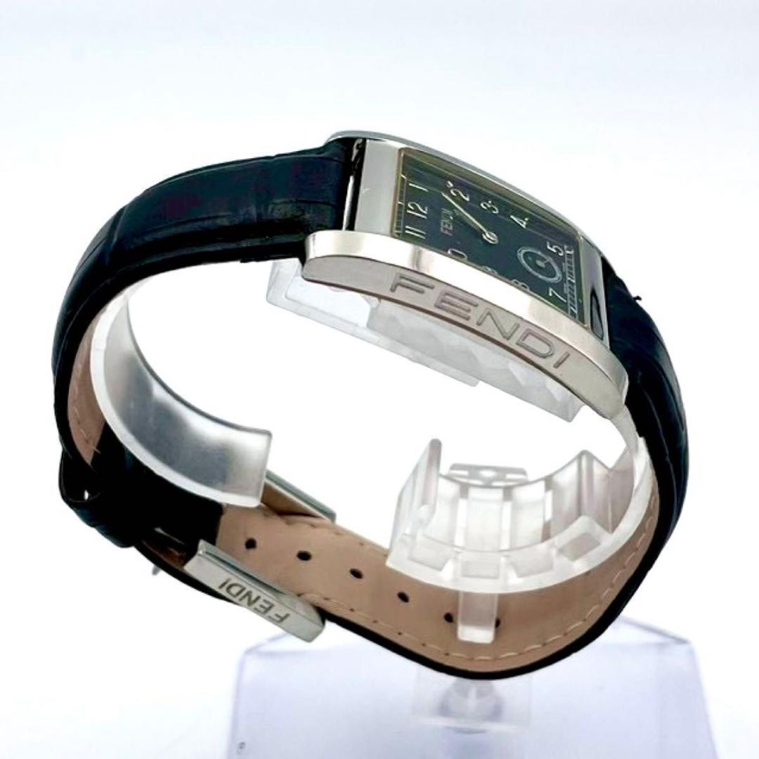 490 新品ベルト フェンディ 7000G 腕時計 スクエア オロロジ スモセコ