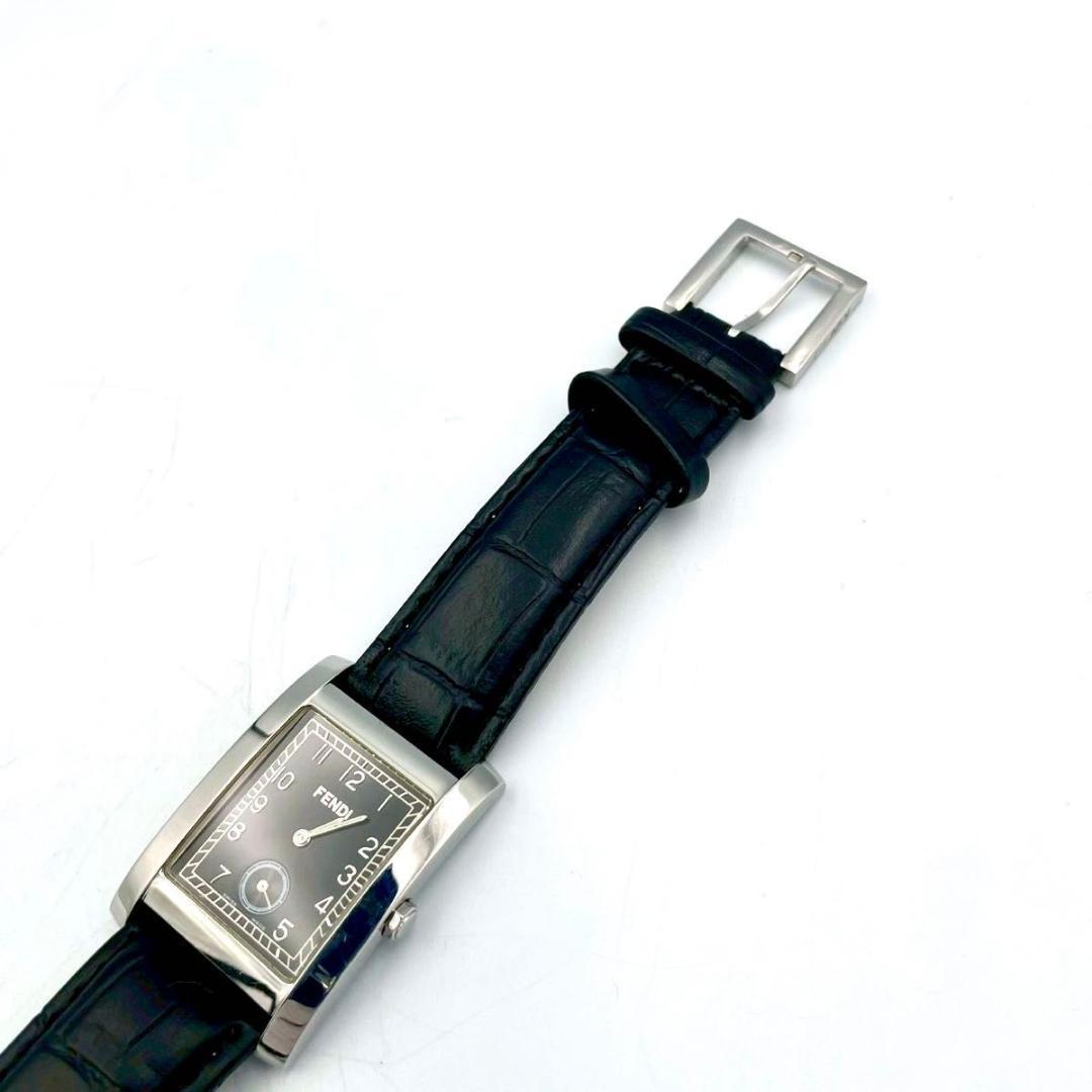 490 新品ベルト フェンディ 7000G 腕時計 スクエア オロロジ スモセコ