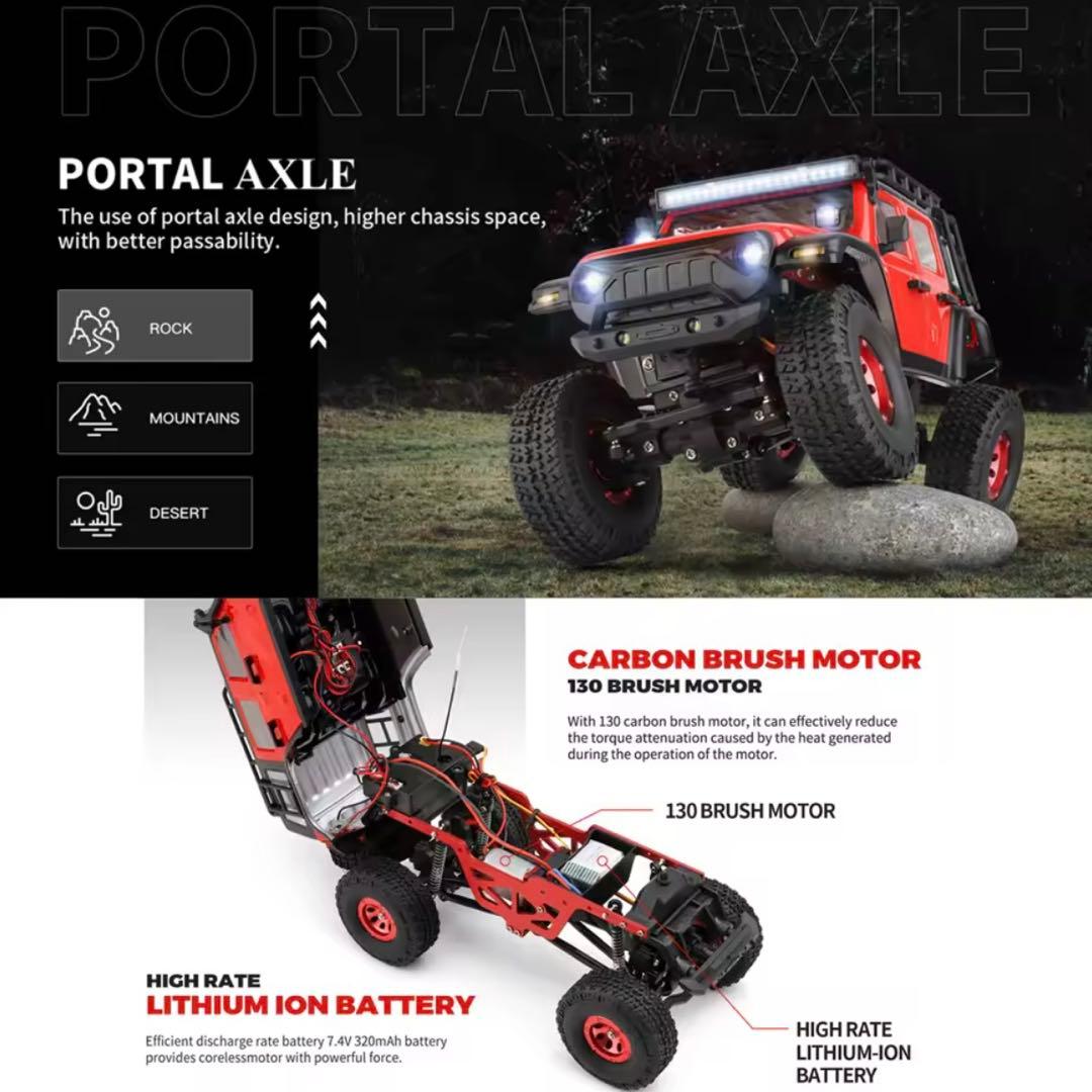 Wltoys 2428　クローラーラジコン　、オフロードラジコン