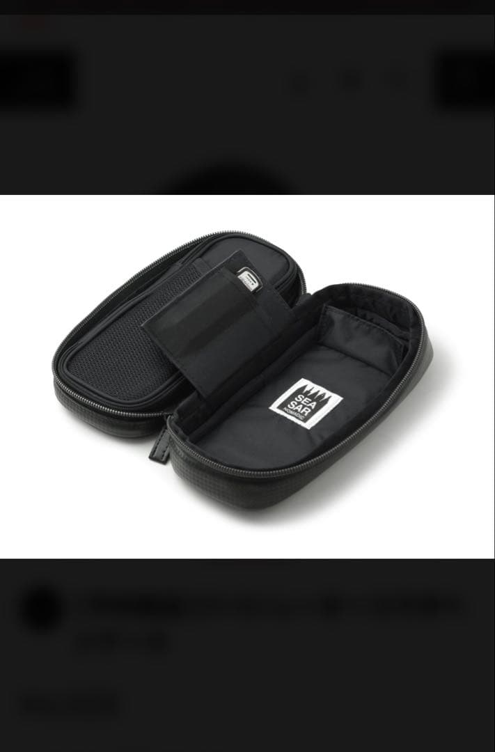 【新品未使用】SY-01 しーさーコラボペンケース　カラーブラック