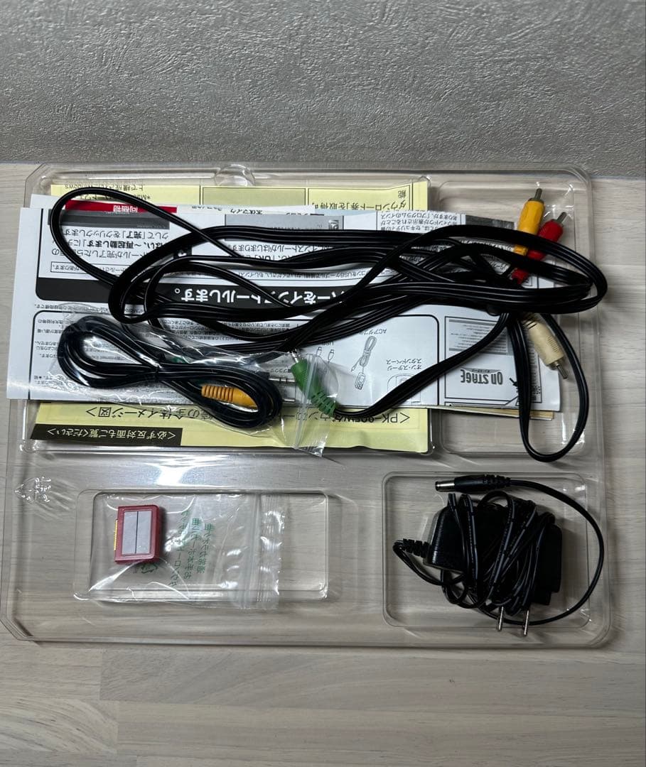 【美品・完備品】ON STAGE PK-905W シルバー パーソナルカラオケ