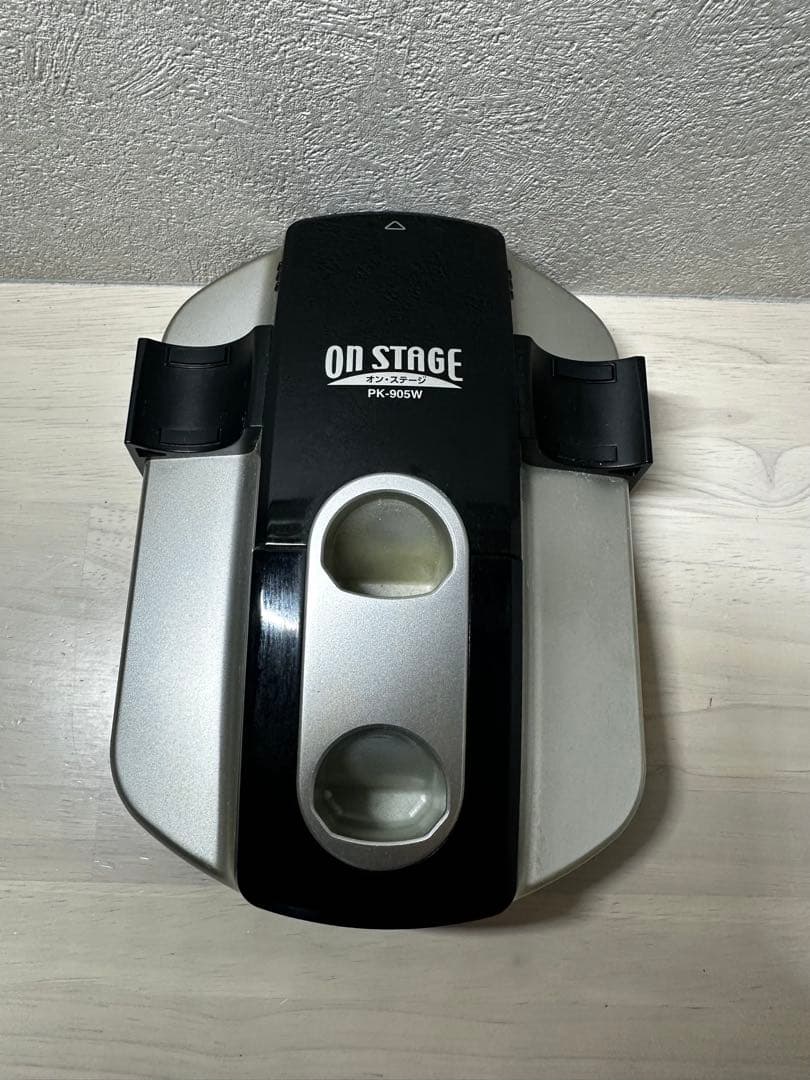 【美品・完備品】ON STAGE PK-905W シルバー パーソナルカラオケ