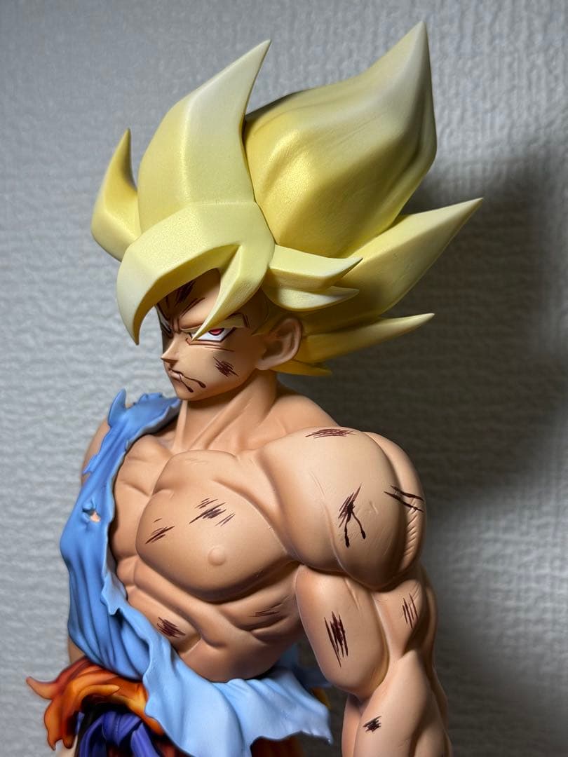 スーパーサイヤ人孫悟空　1\6スケールフィギュア　扉絵　カスタム品　リペイント