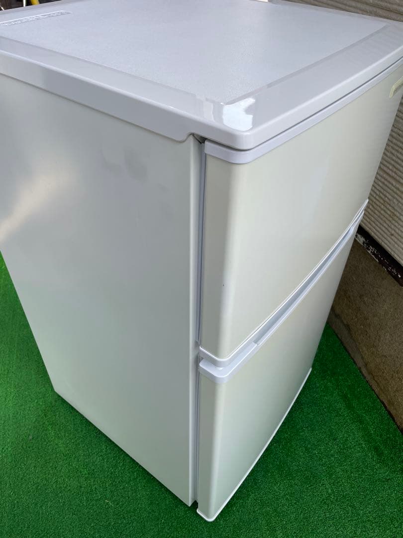 600分解洗浄済み✨ ヤマダ 90L 小型2ドア冷蔵庫 右開き 一人暮らし 単身