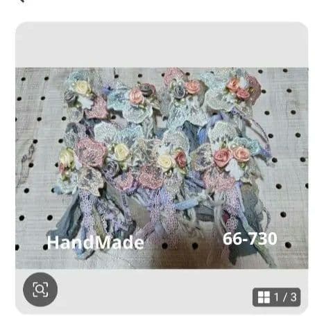 いちごパフェ☆✨ハンドメイドタッセルチャーム約12×4cm AJ