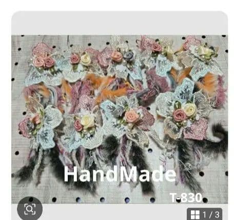 いちごパフェ☆✨ハンドメイドタッセルチャーム約12×4cm AJ