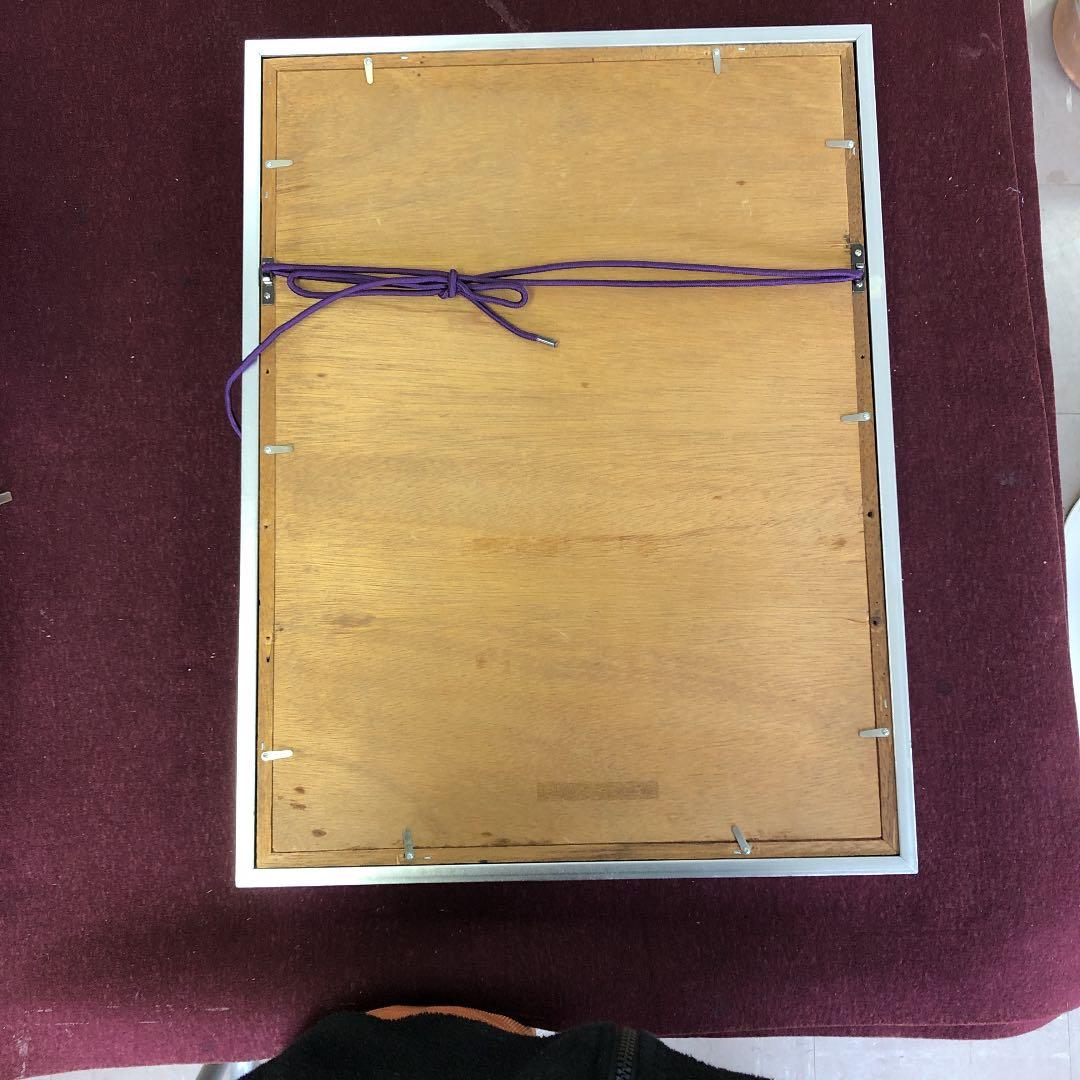 お部屋のインテリアに　田村孝之介　無題　鳴海製陶の陶板額